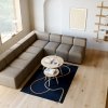 stolik kawowy do salonu Ø80 cm